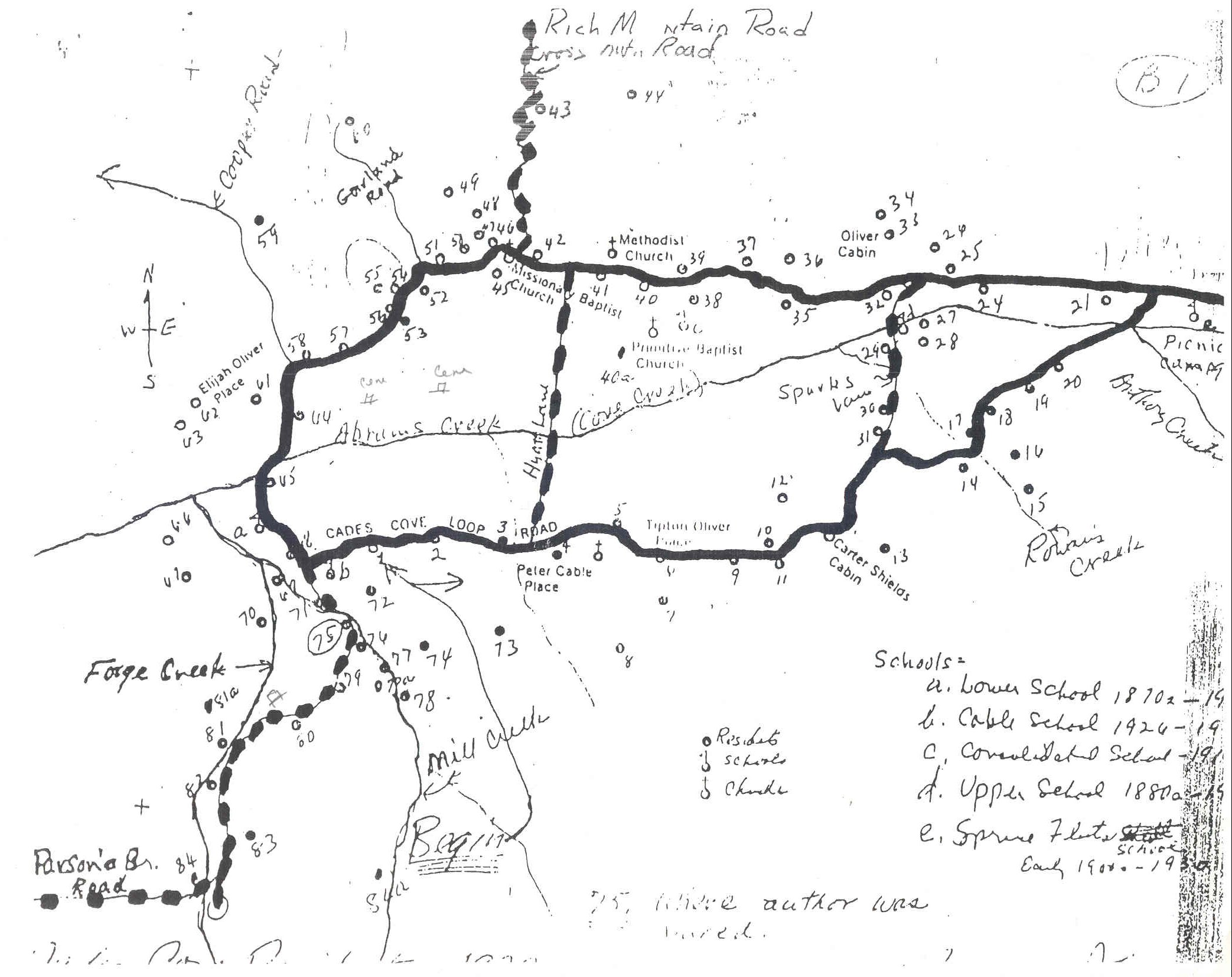 Cades Cove Maps