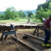 Pulling from what was the hay loft